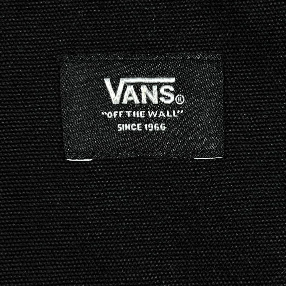 Vans Off the Wall Comber Shorts Black Chino‎ Cotton Button-Waist Size 28 - NWOT